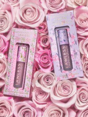 BNIB LE Lawless x LoveShackFancy Forget The Filler Lip Plumping Gloss x 2